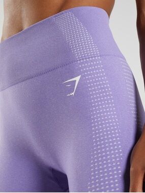 Gymshark Vital Seamless 2.0 Leggings Digital Violet Mark Sz Small